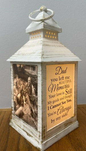 Personalized Lantern, Memorial Lantern, Picture Lantern